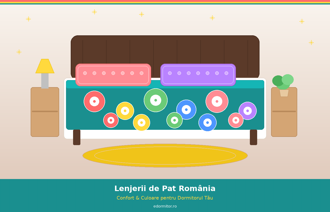 Lenjerii de Pat România — Ghidul Complet pentru Confort și Stil în Dormitorul Tău