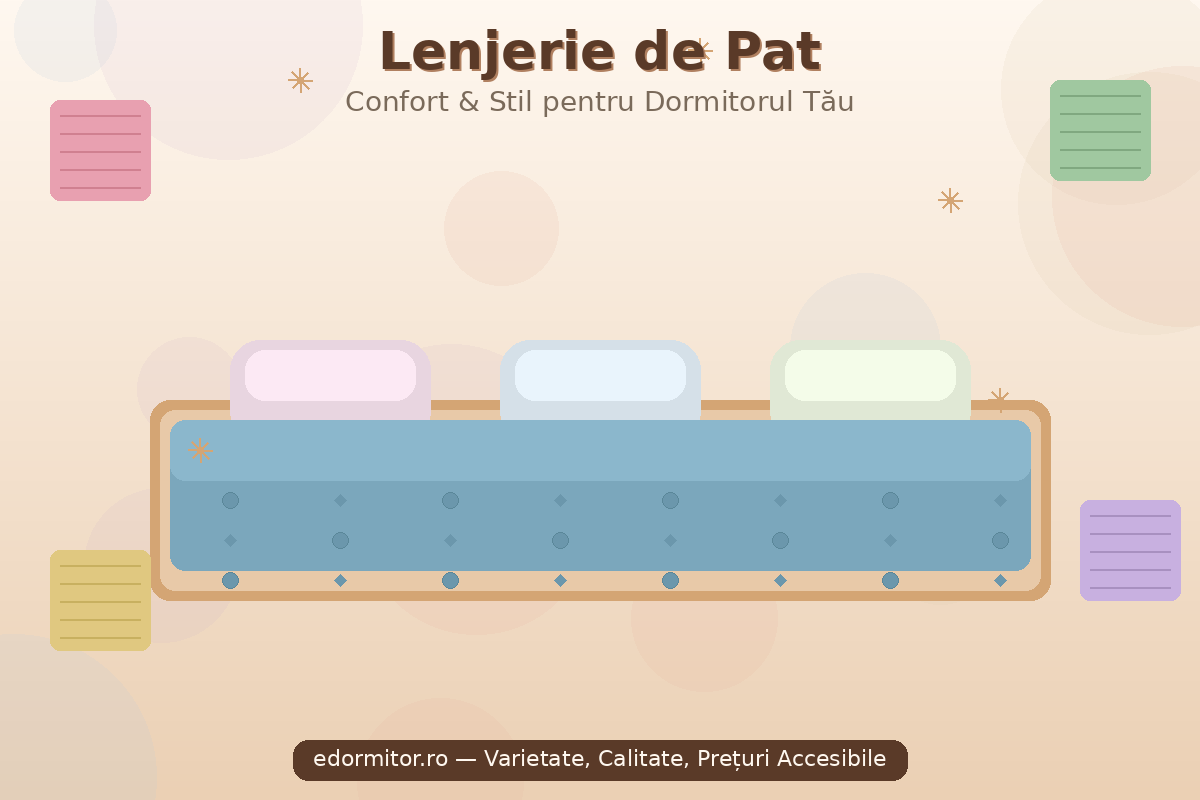 Lenjerie de Pat — Ghidul Complet pentru un Dormitor Confortabil și Stilat